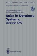 Williams / Paton |  Rules in Database Systems | Buch |  Sack Fachmedien