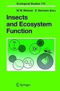 Siemann / Weisser |  Insects and Ecosystem Function | Buch |  Sack Fachmedien