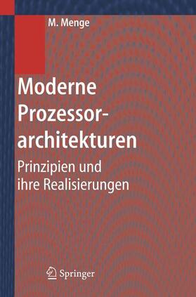 Menge | Moderne Prozessorarchitekturen | Buch | sack.de