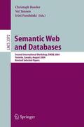 Bussler / Fundulaki / Tannen |  Semantic Web and Databases | Buch |  Sack Fachmedien