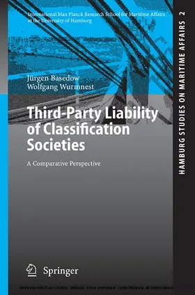 Basedow / Wurmnest |  Third-Party Liability of Classification Societies | eBook | Sack Fachmedien