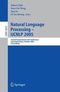 Dale / Wong / Su |  Natural Language Processing -- IJCNLP 2005 | Buch |  Sack Fachmedien