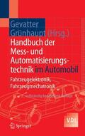 Gevatter / Grünhaupt |  Handbuch der Mess- und Automatisierungstechnik im Automobil | eBook | Sack Fachmedien