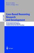 Bridge / Ashley |  Case-Based Reasoning Research and Development | Buch |  Sack Fachmedien