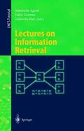 Agosti / Pasi / Crestani |  Lectures on Information Retrieval | Buch |  Sack Fachmedien
