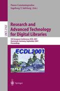 Solvberg / Constantopoulos |  Research and Advanced Technology for Digital Libraries | Buch |  Sack Fachmedien