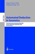 Wang / Richter-Gebert |  Automated Deduction in Geometry | Buch |  Sack Fachmedien