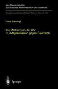 Schorkopf |  Die Maßnahmen der XIV EU-Mitgliedstaaten gegen Österreich | Buch |  Sack Fachmedien