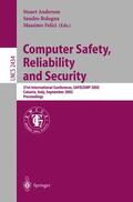 Anderson / Felici / Bologna |  Computer Safety, Reliability and Security | Buch |  Sack Fachmedien