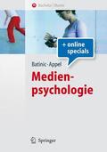 Batinic / Appel |  Medienpsychologie | Buch |  Sack Fachmedien