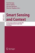 Havinga / Maarten / Lijding |  Smart Sensing and Context | Buch |  Sack Fachmedien
