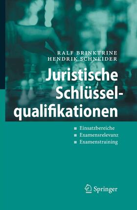 Brinktrine / Schneider | Juristische Schlüsselqualifikationen | E-Book | sack.de