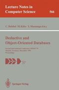 Delobel / Masunaga / Kifer |  Deductive and Object-Oriented Databases | Buch |  Sack Fachmedien