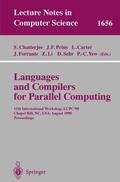 Chatterjee / Prins / Carter |  Languages and Compilers for Parallel Computing | Buch |  Sack Fachmedien
