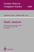 File / Cortesi |  Static Analysis | Buch |  Sack Fachmedien