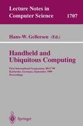 Gellersen |  Handheld and Ubiquitous Computing | Buch |  Sack Fachmedien