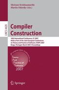 Odersky / Krishnamurthi |  Compiler Construction | Buch |  Sack Fachmedien