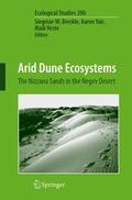Breckle / Veste / Yair |  Arid Dune Ecosystems | Buch |  Sack Fachmedien