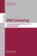 Yan / Garzon |  DNA Computing | Buch |  Sack Fachmedien