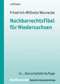 Warnecke |  Nachbarrechtsfibel für Niedersachsen | Buch |  Sack Fachmedien