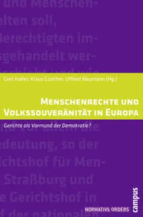 Haller / Günther / Neumann |  Menschenrechte und Volkssouveränität in Europa | Buch |  Sack Fachmedien
