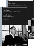 Im Auftrag des Fritz  Bauer Instituts / Bauer / Foljanty |  Fritz Bauer (1921-1961 Band 1, 1962-1969 Band 2) | Buch |  Sack Fachmedien