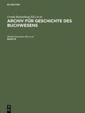 Estermann / Rautenberg / Wittmann |  Archiv für Geschichte des Buchwesens. Band 58 | Buch |  Sack Fachmedien