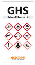ecomed-Storck GmbH |  Infokarte GHS Schnellübersicht | Buch |  Sack Fachmedien