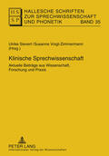 Sievert / Voigt-Zimmermann |  Klinische Sprechwissenschaft | Buch |  Sack Fachmedien