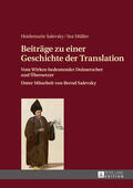 Müller / Salevsky |  Beiträge zu einer Geschichte der Translation | Buch |  Sack Fachmedien