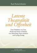 Katschthaler |  Latente Theatralität und Offenheit | Buch |  Sack Fachmedien