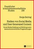 Geiring |  Risiken von Social Media und User Generated Content | Buch |  Sack Fachmedien