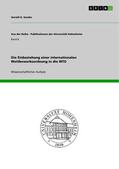 Sander |  Die Einbeziehung einer internationalen Wettbewerbsordnung in die WTO | eBook | Sack Fachmedien