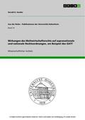 Sander |  Wirkungen des Weltwirtschaftsrechts auf supranationale und nationale Rechtsordnungen, am Beispiel des GATT | eBook | Sack Fachmedien