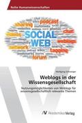 Schweiger |  Weblogs in der Wissensgesellschaft | Buch |  Sack Fachmedien
