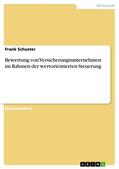 Schuster |  Bewertung von Versicherungsunternehmen im Rahmen der wertorientierten Steuerung | eBook | Sack Fachmedien
