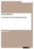 Stuhlfauth |  Demokratie und gerichtliche Kontrolle | eBook | Sack Fachmedien