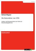 Wagner |  Die Korea-Krise von 1950 | eBook | Sack Fachmedien