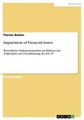 Becker |  Impairment of Financial Assets | Buch |  Sack Fachmedien