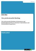 Otto |  Das professionelle Briefing | eBook | Sack Fachmedien