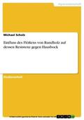 Scholz |  Einfluss des Flößens von Rundholz auf dessen Resistenz gegen Hausbock | eBook | Sack Fachmedien