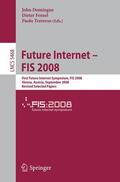 Traverso / Domingue |  Future Internet - FIS 2008 | Buch |  Sack Fachmedien