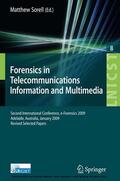 Sorell |  Forensics in Telecommunications, Information and Multimedia | eBook | Sack Fachmedien