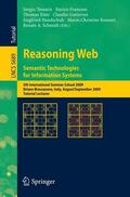 Tessaris / Franconi / Eiter |  Reasoning Web. Semantic Technologies for Information Systems | Buch |  Sack Fachmedien