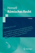Honsell |  Römisches Recht | eBook | Sack Fachmedien