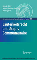 Hilty / Henning-Bodewig |  Lauterkeitsrecht und Acquis Communautaire | eBook | Sack Fachmedien