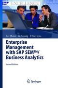 Meier / Mertens / Sinzig |  Enterprise Management with SAP SEM¿/ Business Analytics | Buch |  Sack Fachmedien