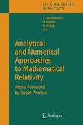 Frauendiener / Perlick / Giulini |  Analytical and Numerical Approaches to Mathematical Relativity | Buch |  Sack Fachmedien