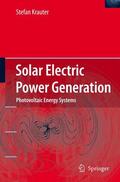 Krauter |  Solar Electric Power Generation - Photovoltaic Energy Systems | Buch |  Sack Fachmedien