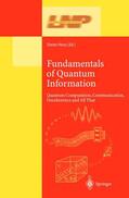 Heiss |  Fundamentals of Quantum Information | Buch |  Sack Fachmedien